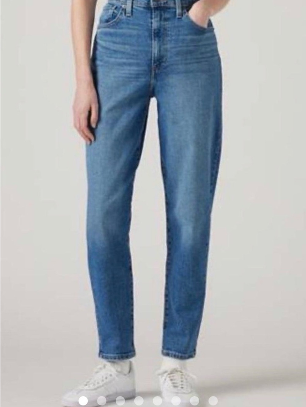 Levi's women’s Dark Blue 80s mom 
 Jeans